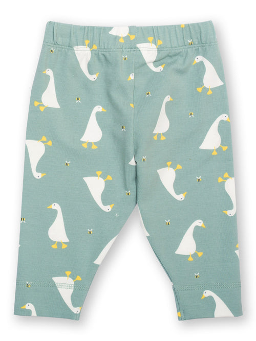 An image of the Kite Little goose leggings