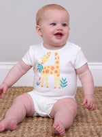 An image of the Kite Hello Giraffe Bodysuit