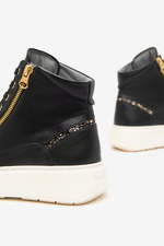 An image of the Nero Giardini High Trainers in Black/Nero.