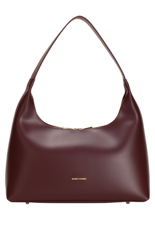 An image of the Every Other Vega Shoulder Bag in Burgundy.