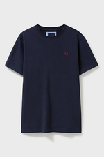 An image of the Crew Clothing Classic T-Shirt in Navy.