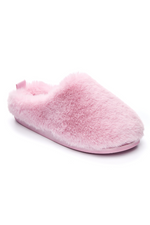 An image of the Bedroom Athletics Ariana Luxury Faux Fur Mule Slippers in Pink.