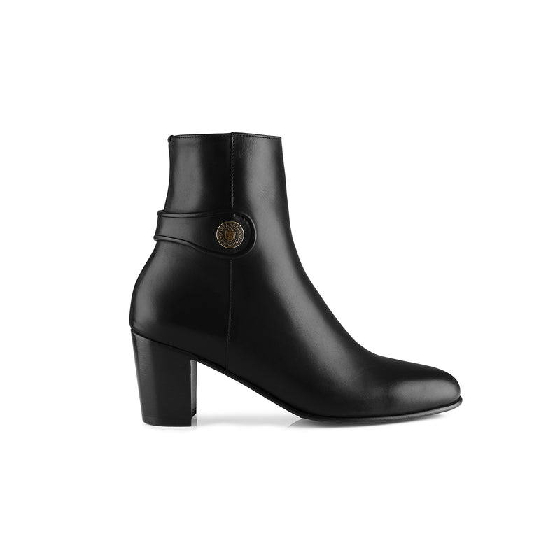 An image of the Fairfax & Favor Upton Ankle Boots in Black.