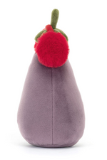 An image of the Jellycat Toastie Vivacious Red Aubergine.