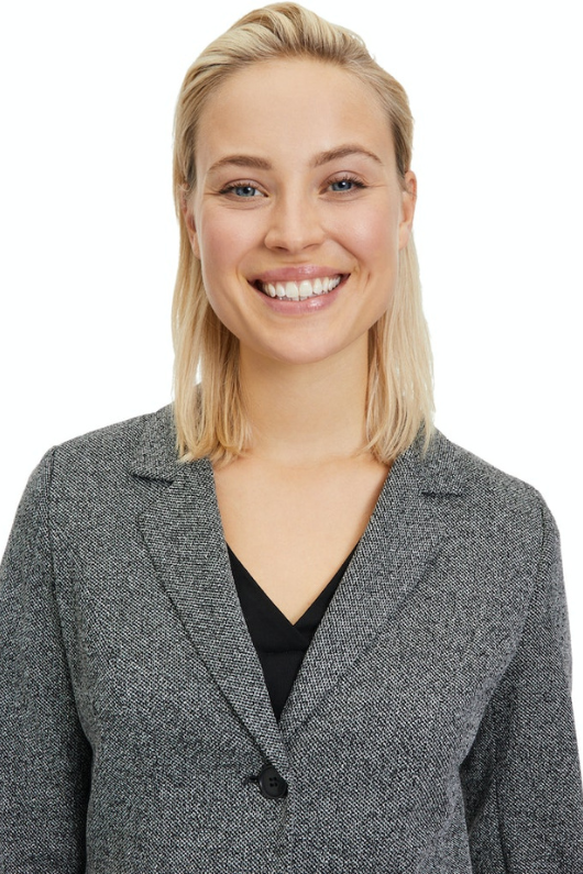 An image of a female model wearing the Betty Barclay Casual Blazer in the colour Grey.