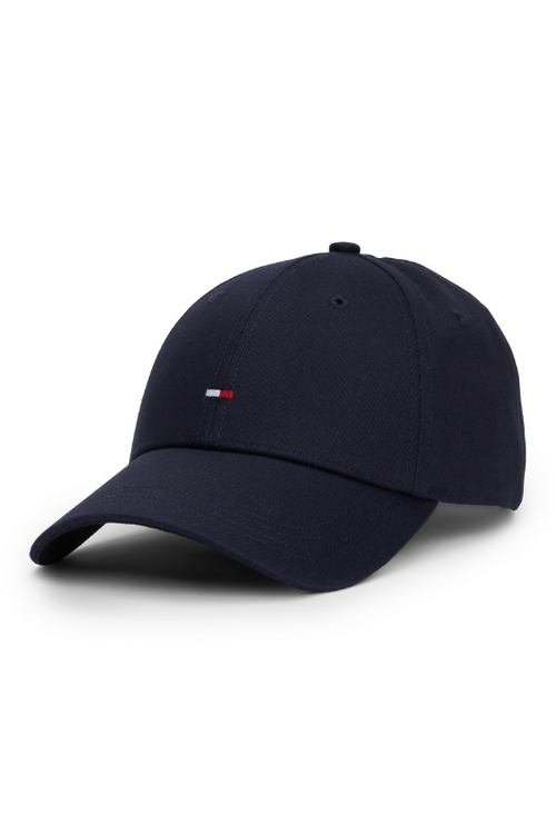 An image of the Tommy Hilfiger Essential Flag Cap in Space Blue.