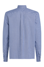 An image of the Tommy Hilfiger Gingham Regular Fit Oxford Shirt in Royal Blue / Check.