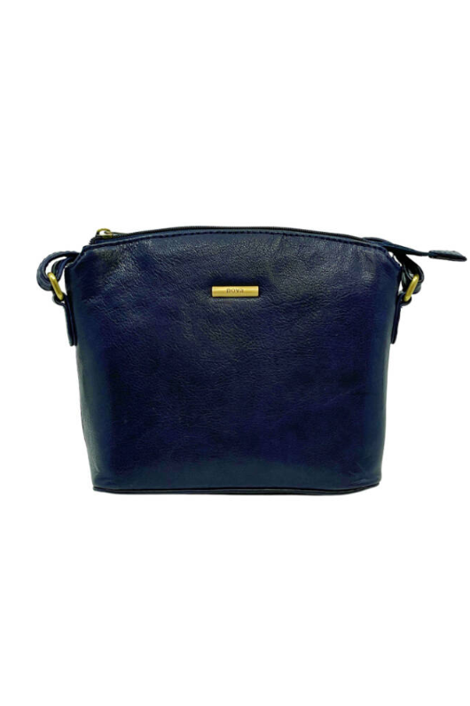 An image of the Nova Leathers Crossbody Bag in Navy.