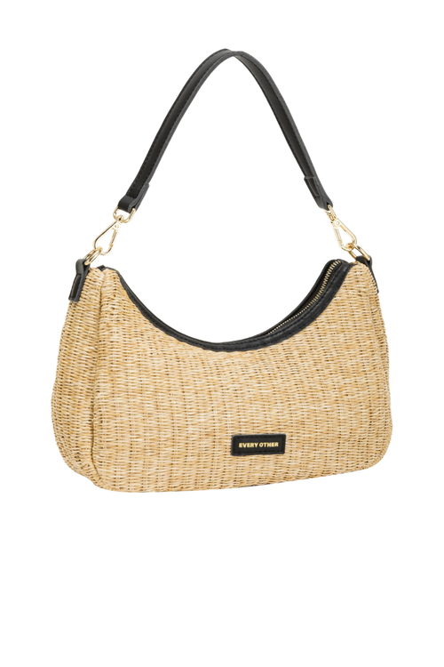 An image of the Every Other Single Strap Curved Top Baguette Bag