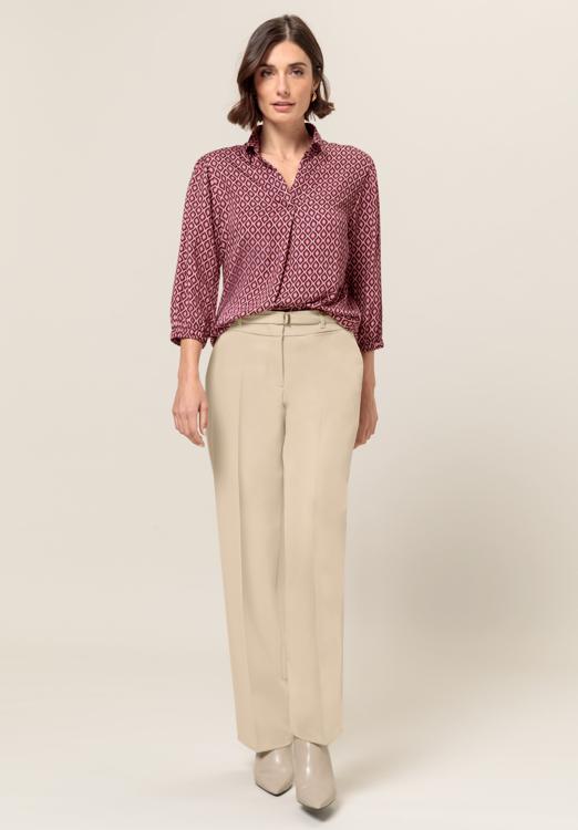 An image of the Bianca Parigi Trousers in Bisquit.