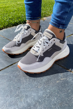 An image of the HOFF Beijing II City Trainers in Grey/Neutral.