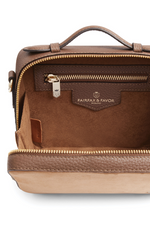 An image of the Fairfax & Favor Buckingham Crossbody Bag in Tan.