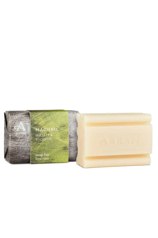 An image of the ARRAN Sense of Scotland Machrie Mens Soap 200g.