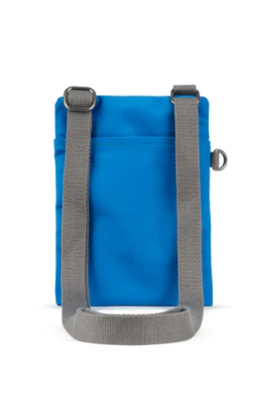 An image of the ROKA London Chelsea Crossbody in Neon Blue.