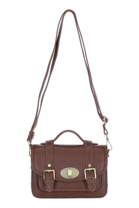 An image of the Ashwood Leather Leather Handbag With Twist Lock