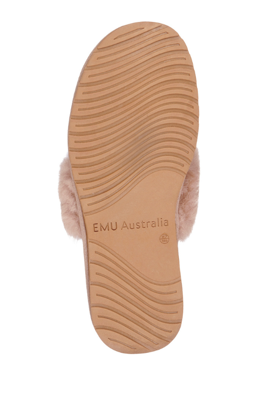 An image of the EMU Australia Daydream Slippers in Camel.