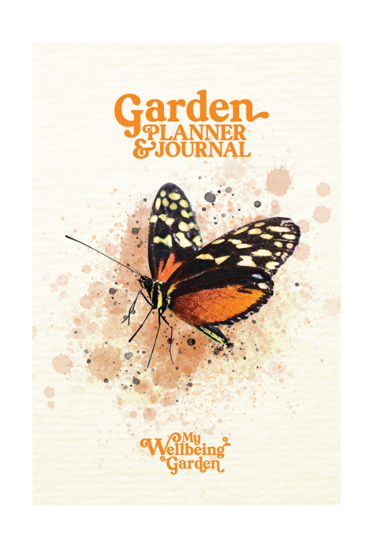 An image of the My Wellbeing Garden Planner & Journal in the style Butterfly.