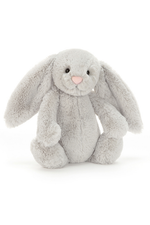 An image of the Jellycat Bashful Silver Bunny Medium.