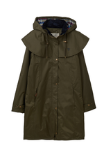 An image of the Lighthouse Outrider Women's Waterproof Coat in Fern.