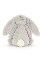 An image of the Jellycat Bashful Silver Bunny Medium.