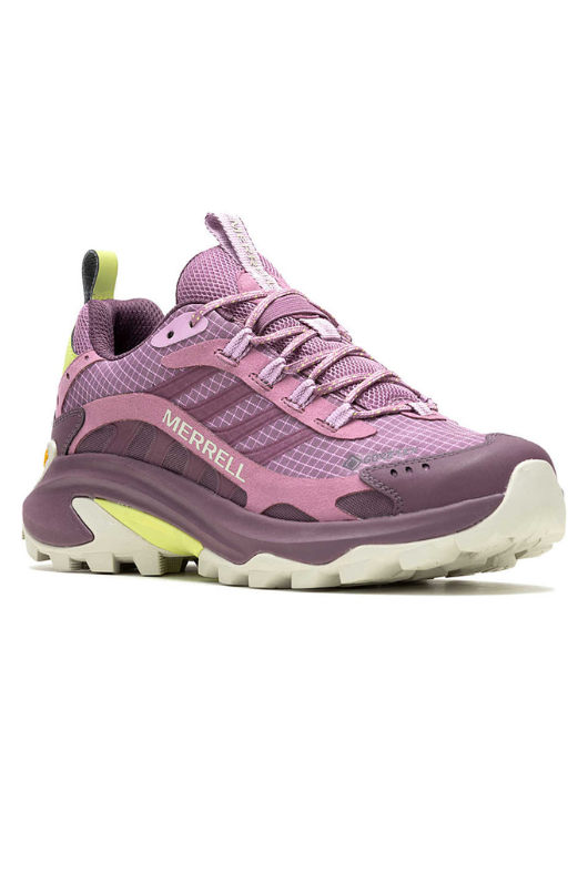 An image of the Merrell Moab Speed 2 GTX in Mauve.