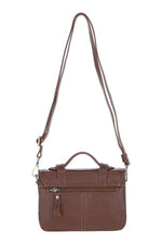 An image of the Ashwood Leather Leather Handbag With Twist Lock in the colour Tan.