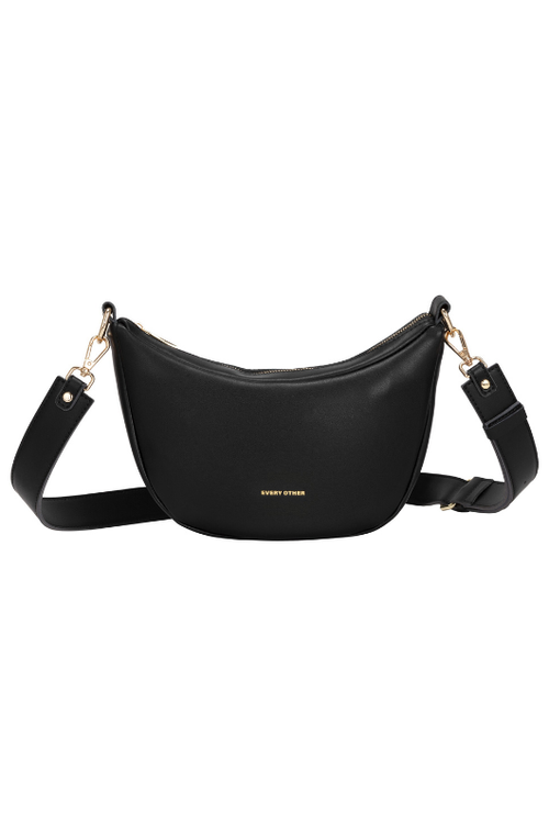 An image of the Every Other Large Slouch Bag in Black.