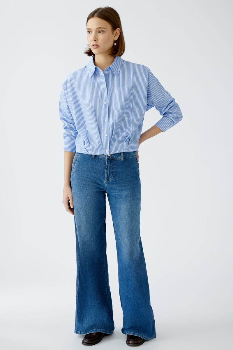 An image of the Oui Woven Blouse