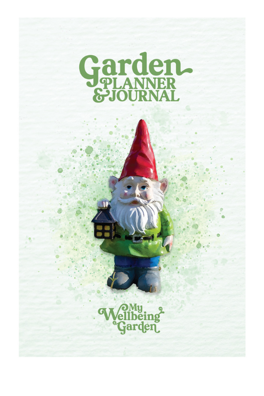 An image of the My Wellbeing Garden Planner & Journal in the style Gnome.