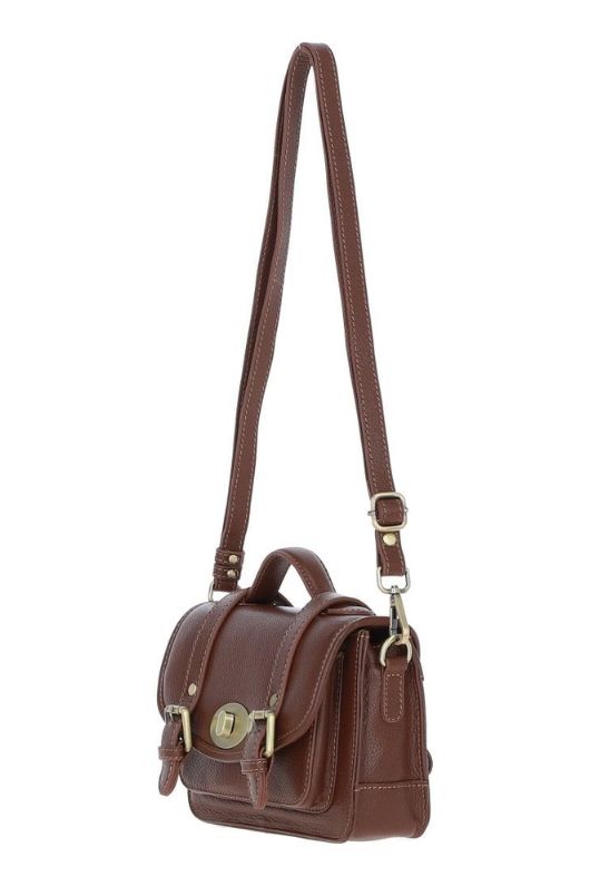 An image of the Ashwood Leather Leather Handbag With Twist Lock