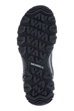 An image of the Merrell Thermo Akita Mid Waterproof boots in Black.