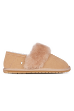 An image of the EMU Australia Daydream Slippers in Camel.