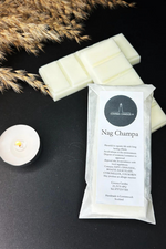 An image of the Covesea Candles Wax Melts bar in the scent Nag Champa.