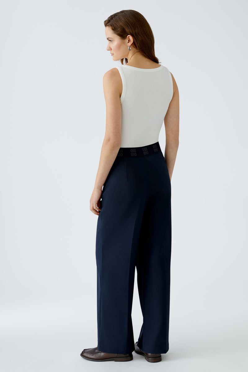 An image of the Oui Knitted Trousers