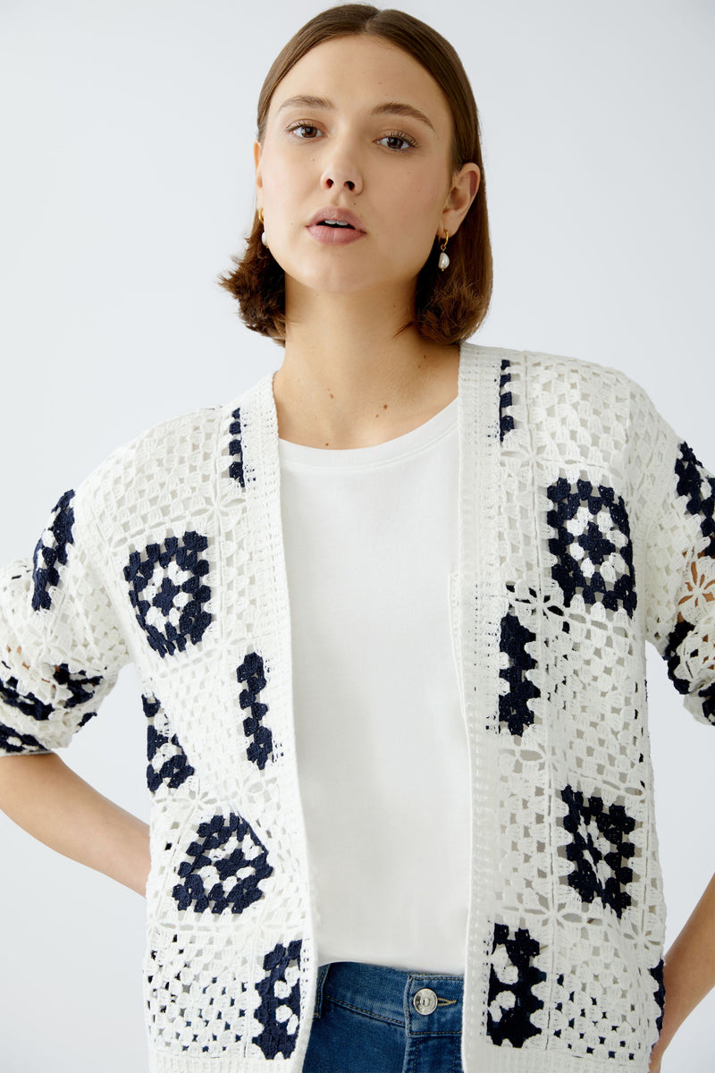 An image of the Oui Knitted Cardigan