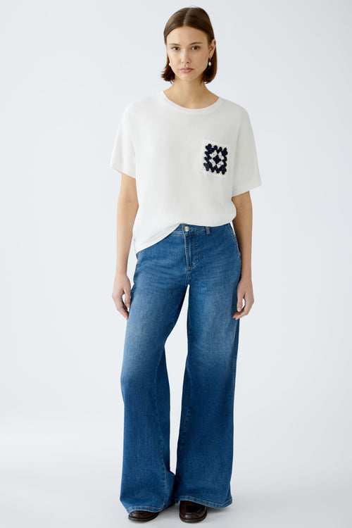 An image of the Oui Knitted T-Shirt