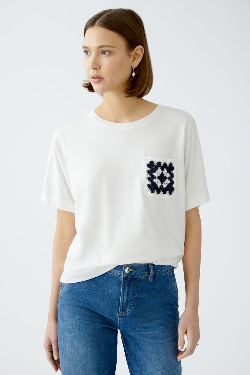 An image of the Oui Knitted T-Shirt