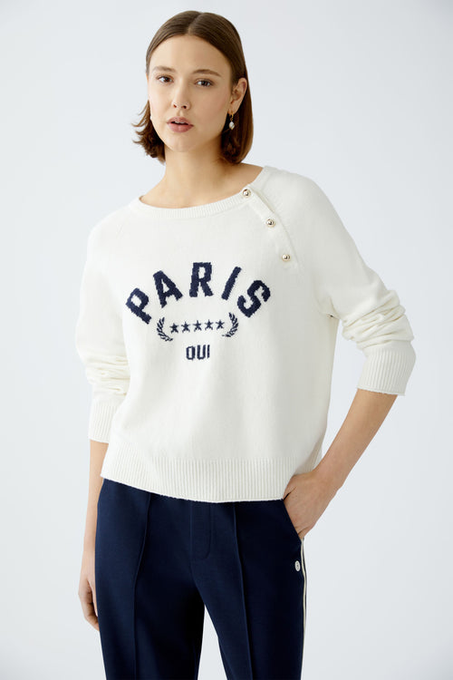 An image of the Oui Knitted Pullover