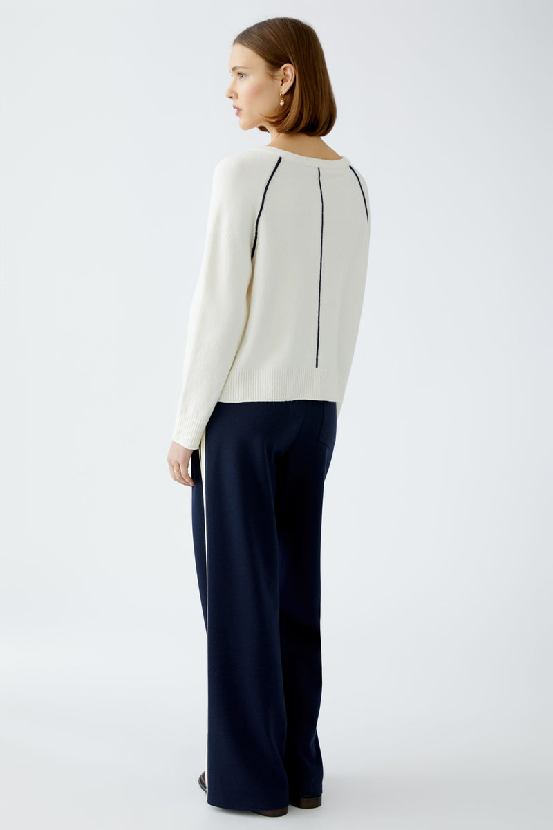 An image of the Oui Knitted Pullover