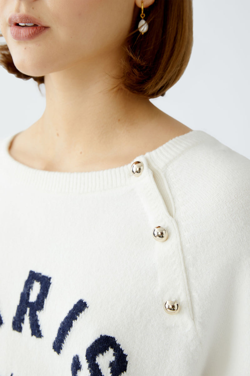 An image of the Oui Knitted Pullover