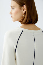 An image of the Oui Knitted Pullover