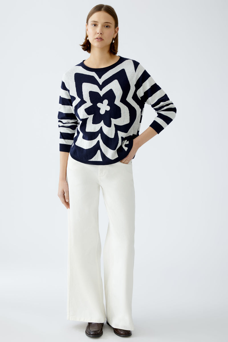 An image of the Oui Knitted Pullover