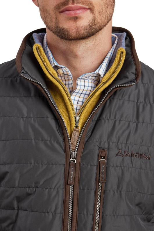 An image of the Schoffel Carron Jacket in Charcoal.