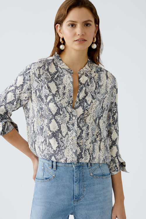 An image of the Oui Woven Blouse