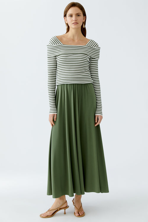 An image of the Oui Maxi Skirt