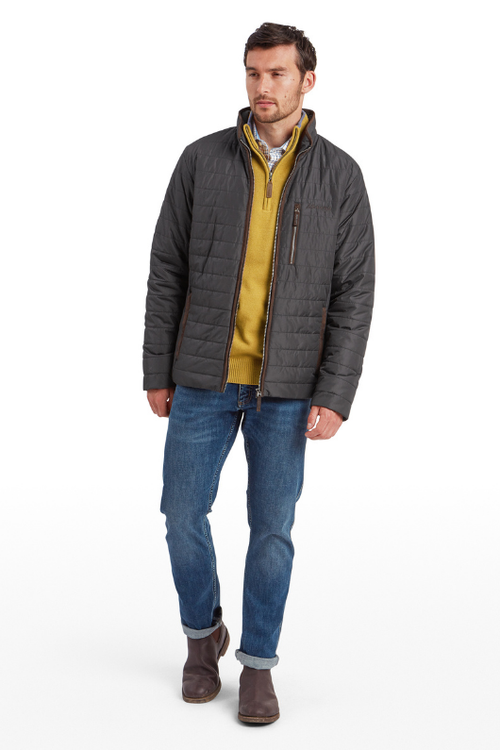 An image of the Schoffel Carron Jacket in Charcoal.