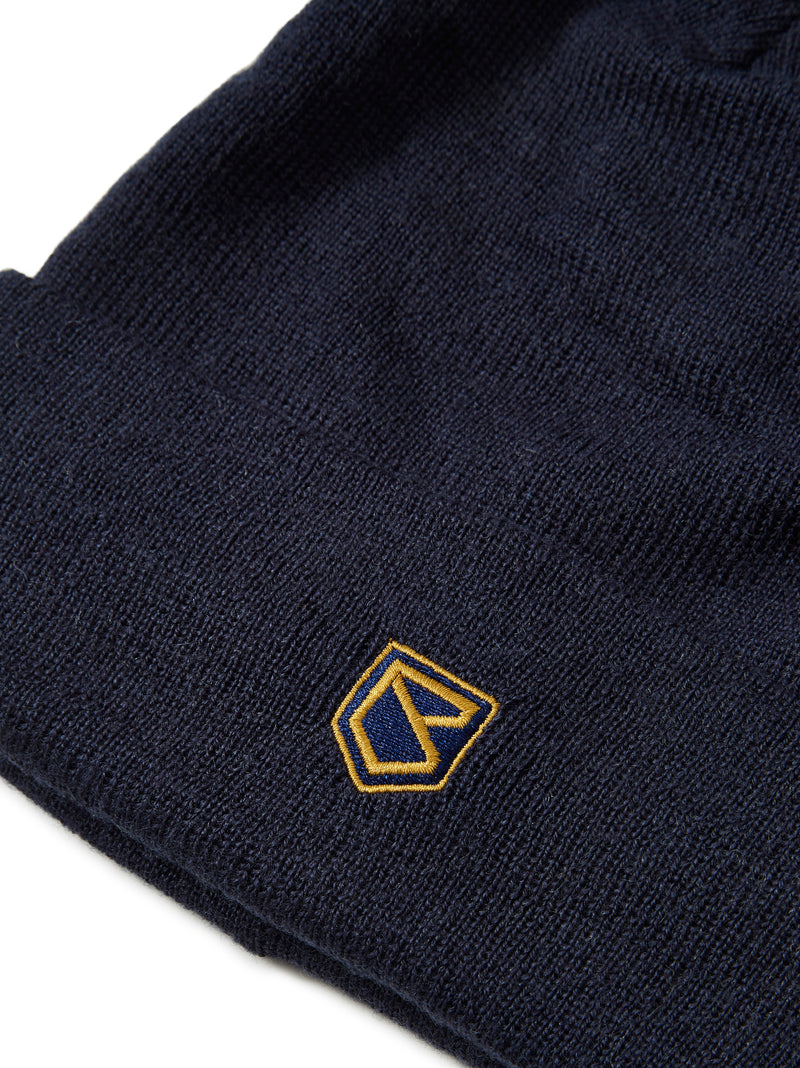 An image of the Dubarry Clonmellon Knitted Beanie in Navy.