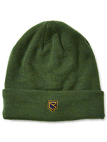 An image of the Dubarry Clonmellon Knitted Beanie in Olive.