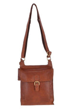 An image of the Ashwood Leather Leather Shoulder Bag in the colour Honey.