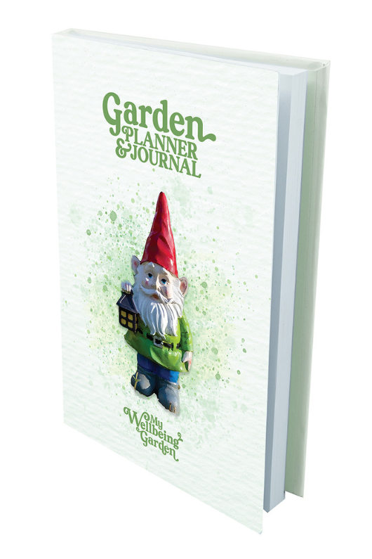 An image of the My Wellbeing Garden Planner & Journal in the style Gnome.